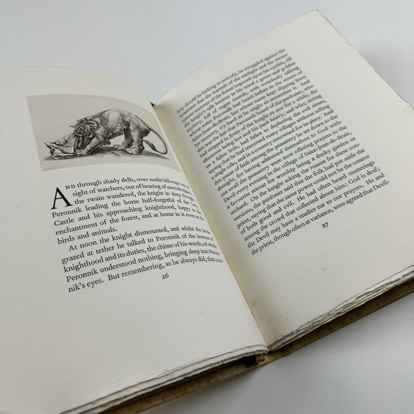 Peronnik the Fool by George Moore | Engravings by Stephen Gooden | George G. Harrap, 1933 | Signed limited edition