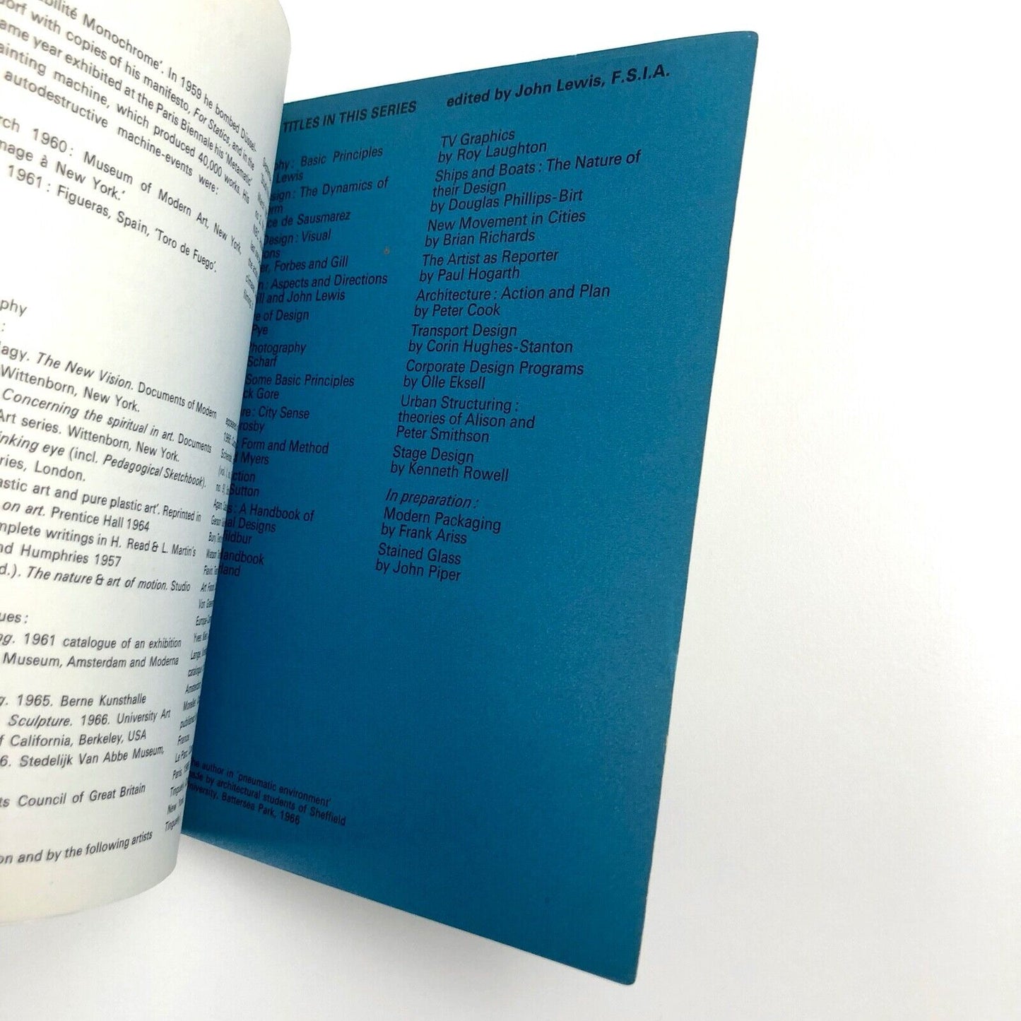 Kinetic Art: The language of movement | Guy Brett | Studio Vista 1968