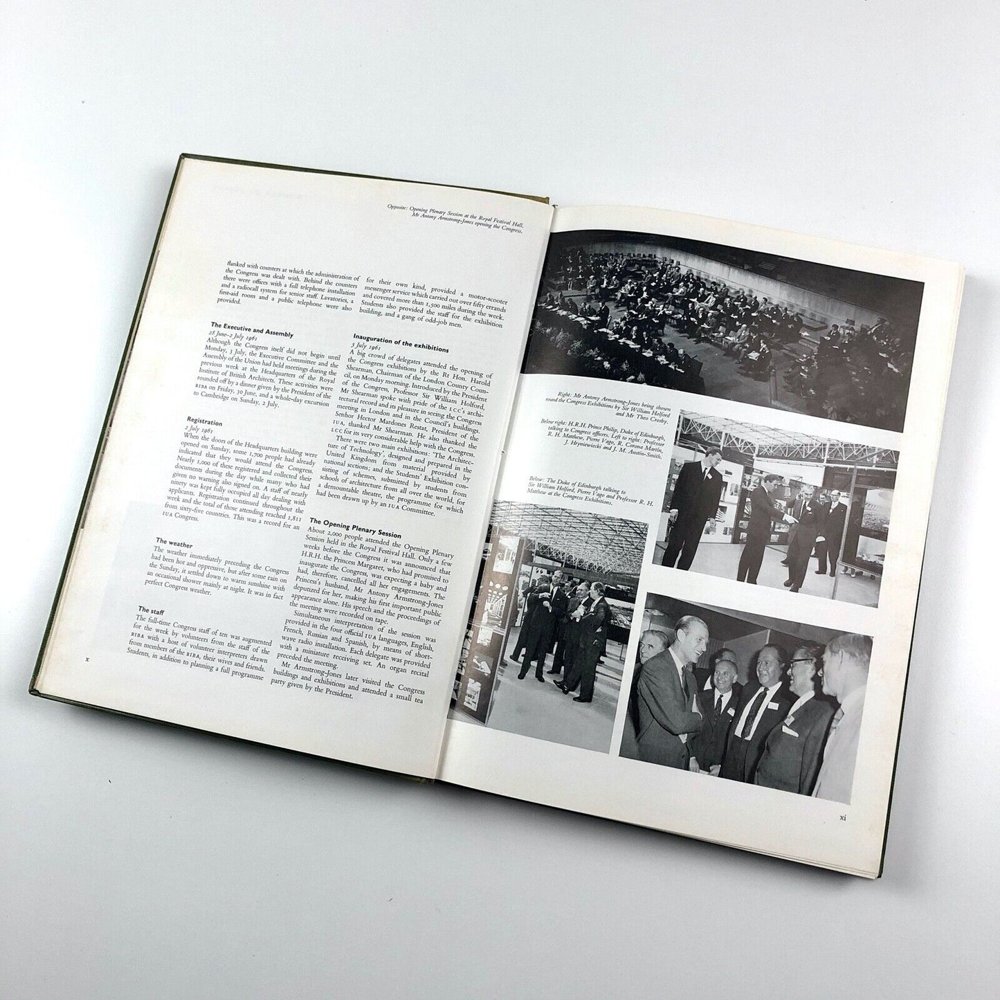 Final Report of the Sixth Congress of the International Union of Architects | Cement & Concrete Association, 1961