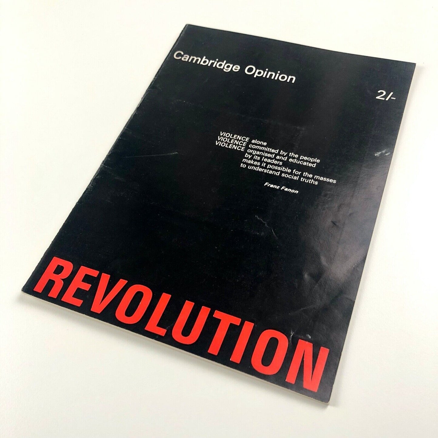 Cambridge Opinion magazine | No. 52, 'Revolution' | Edited by Peter Kellner, 1968