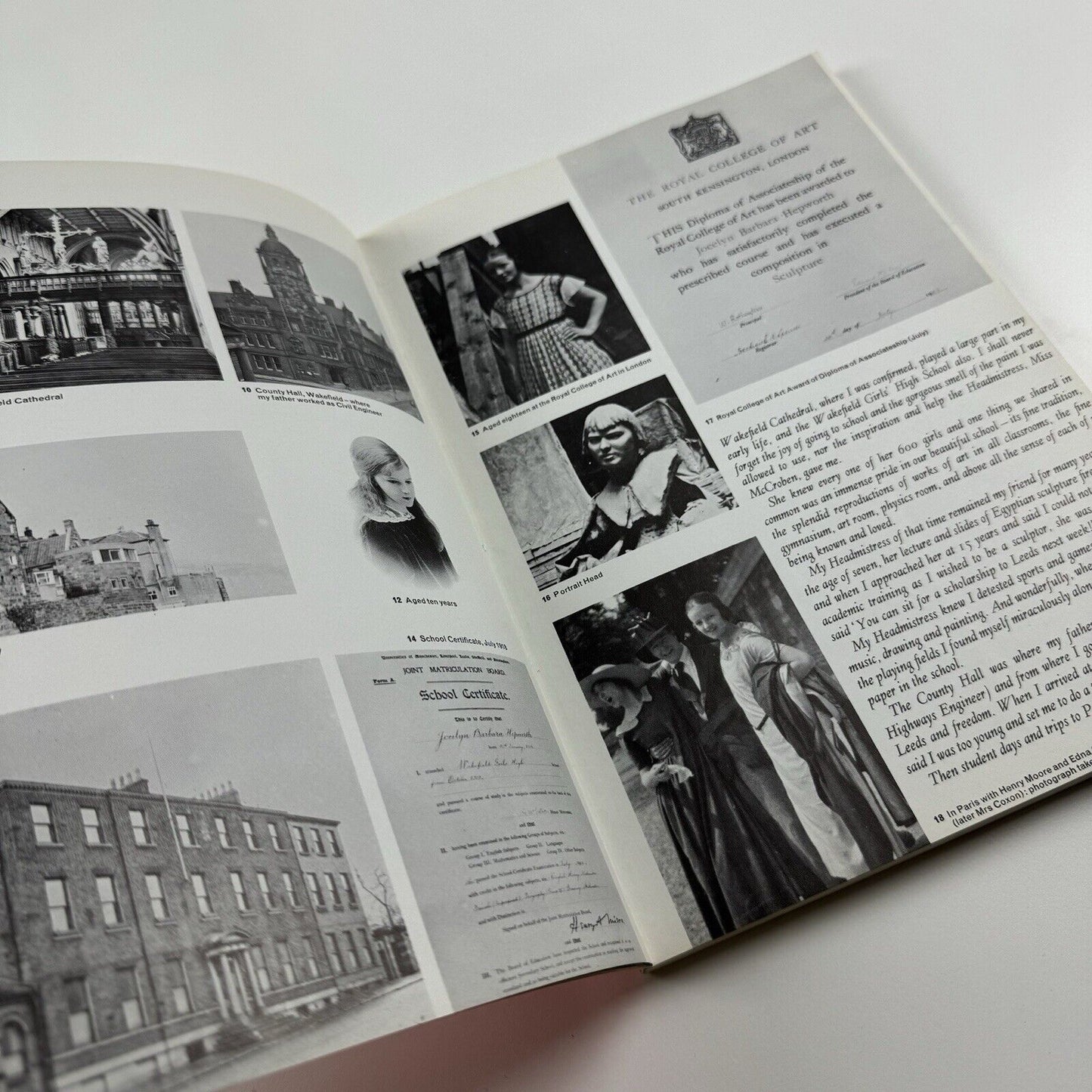 Barbara Hepworth – a Pictorial Autobiography | Moonraker Press, 1977