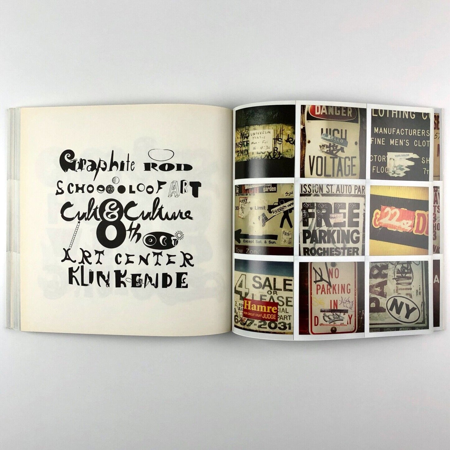 Edward Fella: Letters on America. Photographs and lettering | Laurence King, 2000