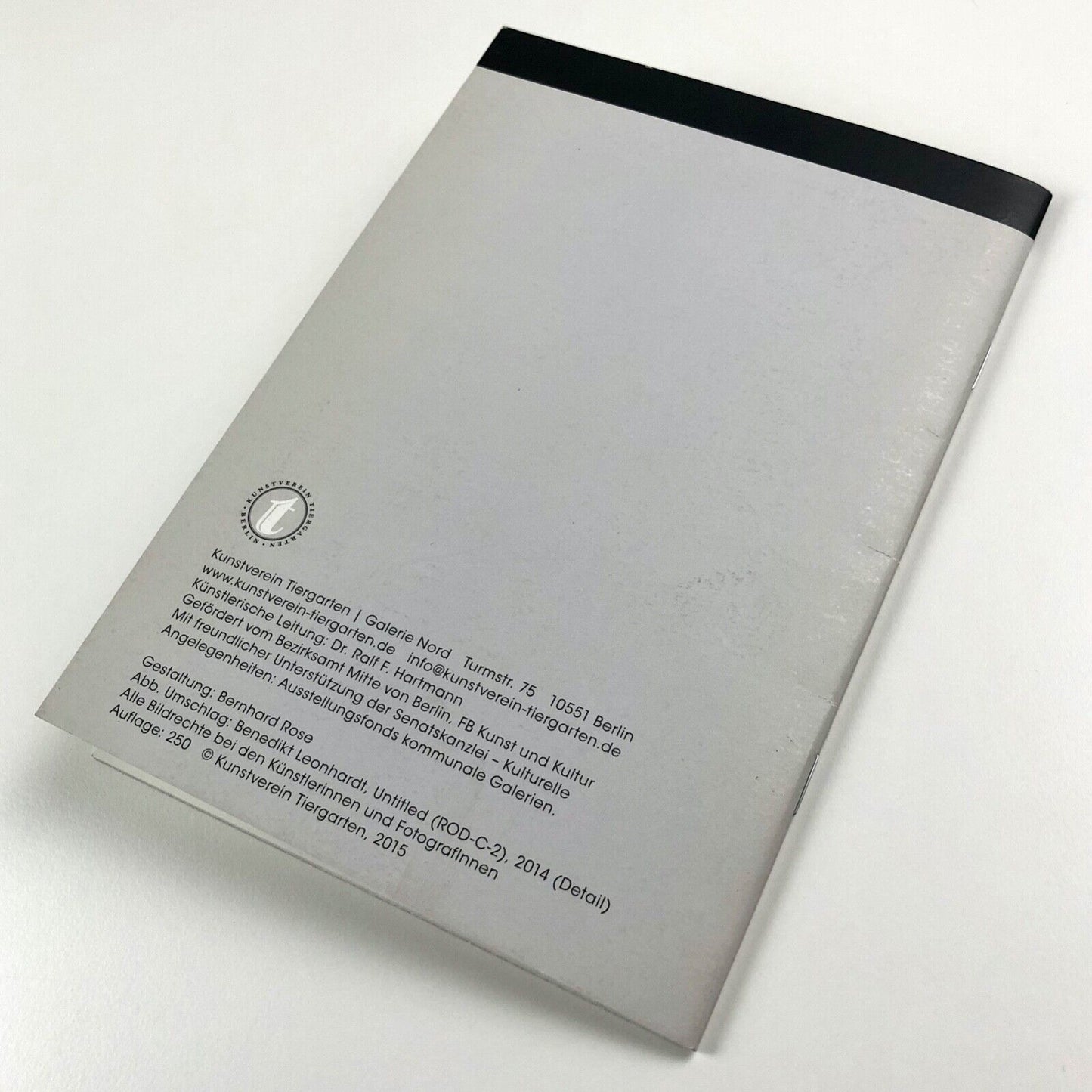 Continuous Abstraction | Kunstverein Tiergarten | Galerie Nord catalogue, 2015