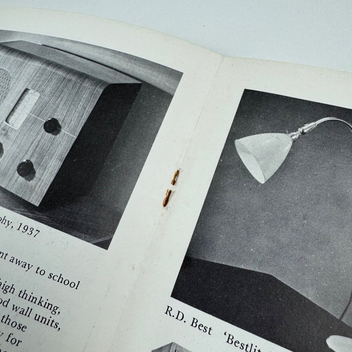 Homespun to Highspeed. A century of British design 1880 to 1980 exhibits list