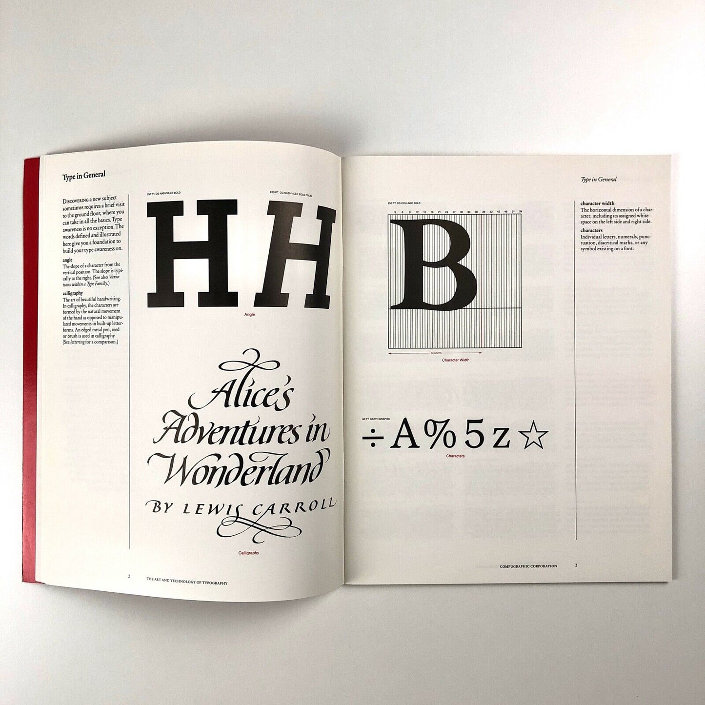 The Art & Technology of Typography | Compugraphic Corporation, 1988