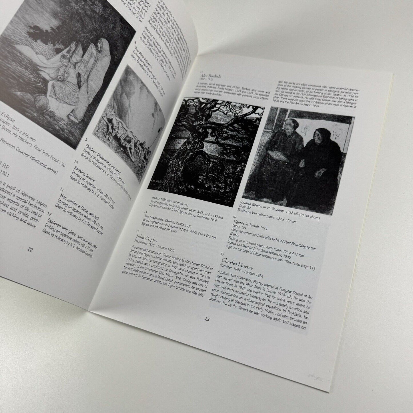 Edgar Holloway and Friends. An artist's collection of prints from the 'thirties | University of Wales in association with Wolseley Fine Art | Towner Art Gallery, 1999/2000