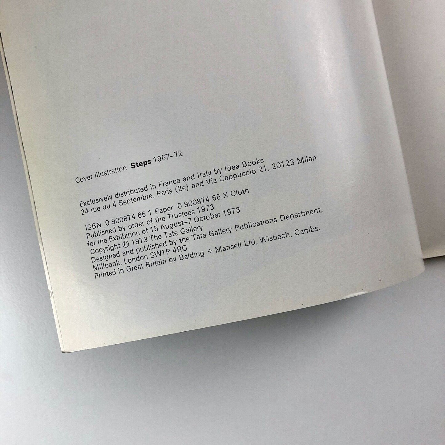 William Turnbull: Sculpture and Painting | Richard Morphet | Tate Gallery catalogue, 1973