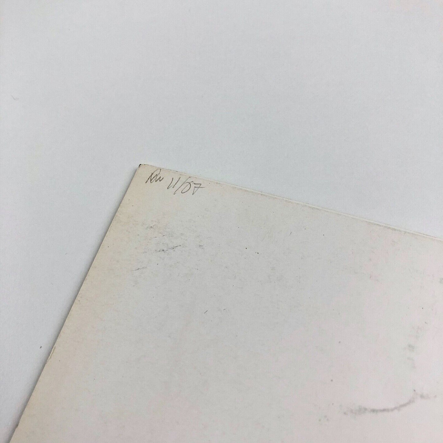 Folding card for Margot Perryman | New Art Centre, Sloane Street, London, 1965