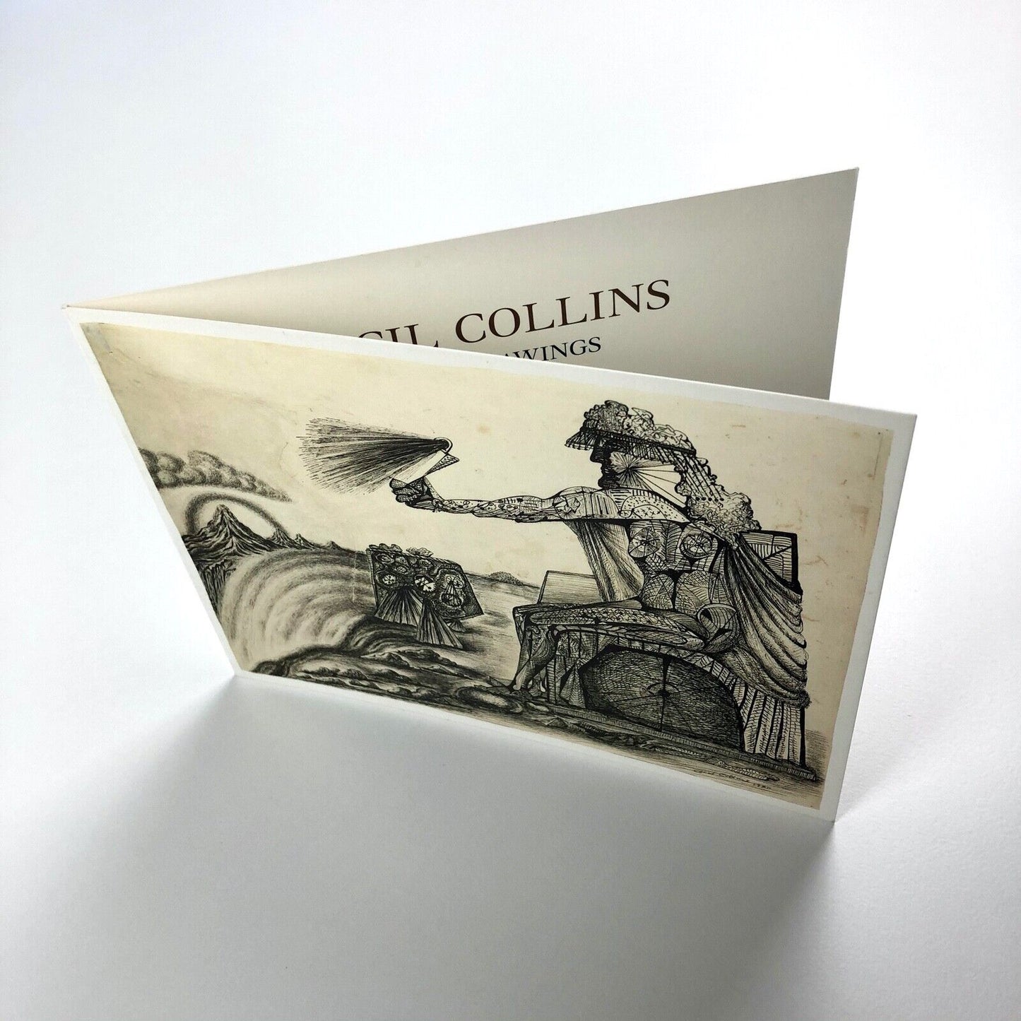 Private view invitation for Cecil Collins: Early Drawings | Anthony d'Offay, 1991