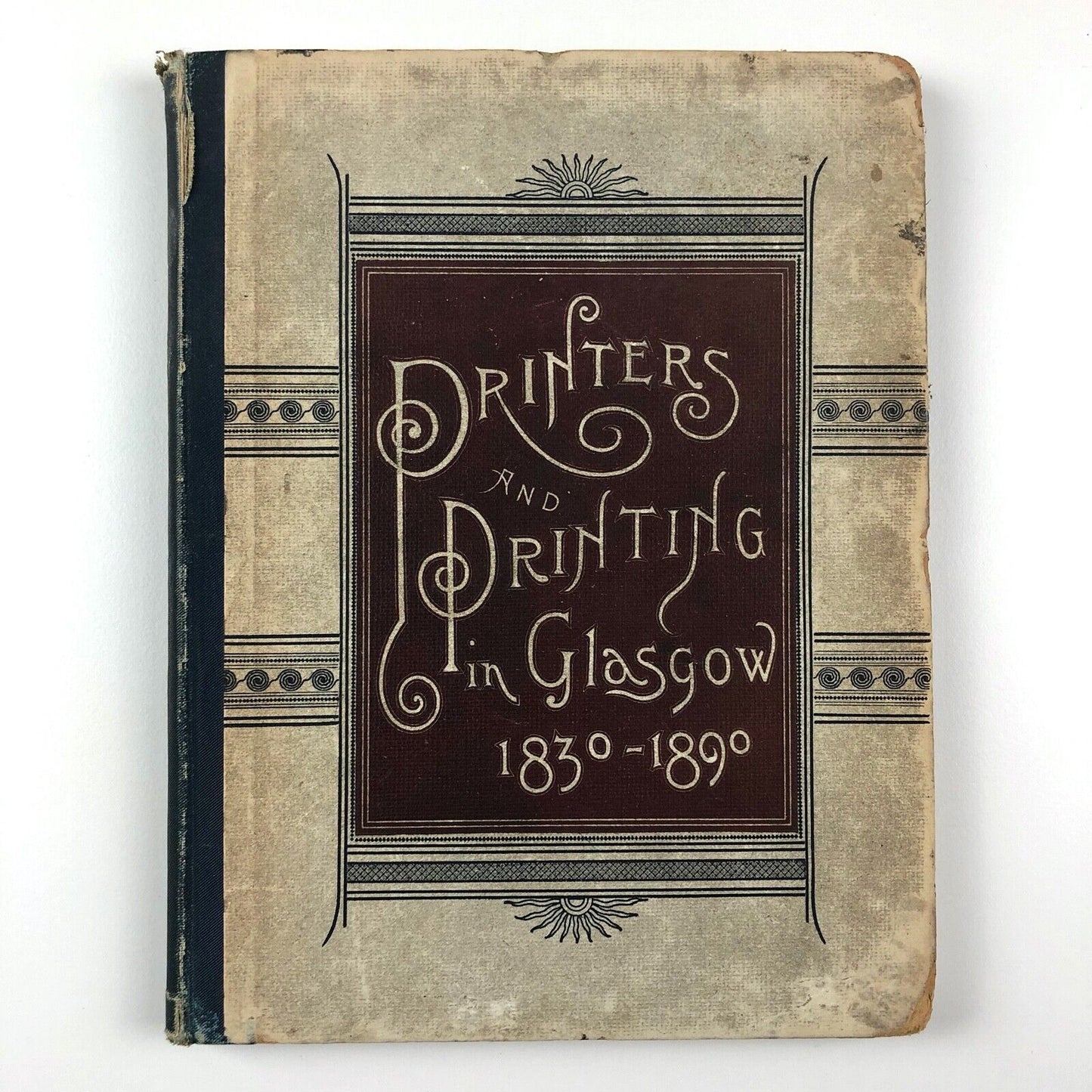 Printers and Printing in Glasgow 1830–1890 by Andrew Bird, 1890