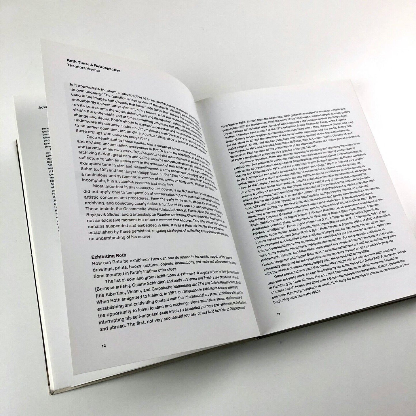 Roth Time – A Dieter Roth Retrospective | MOMA New York, 2004