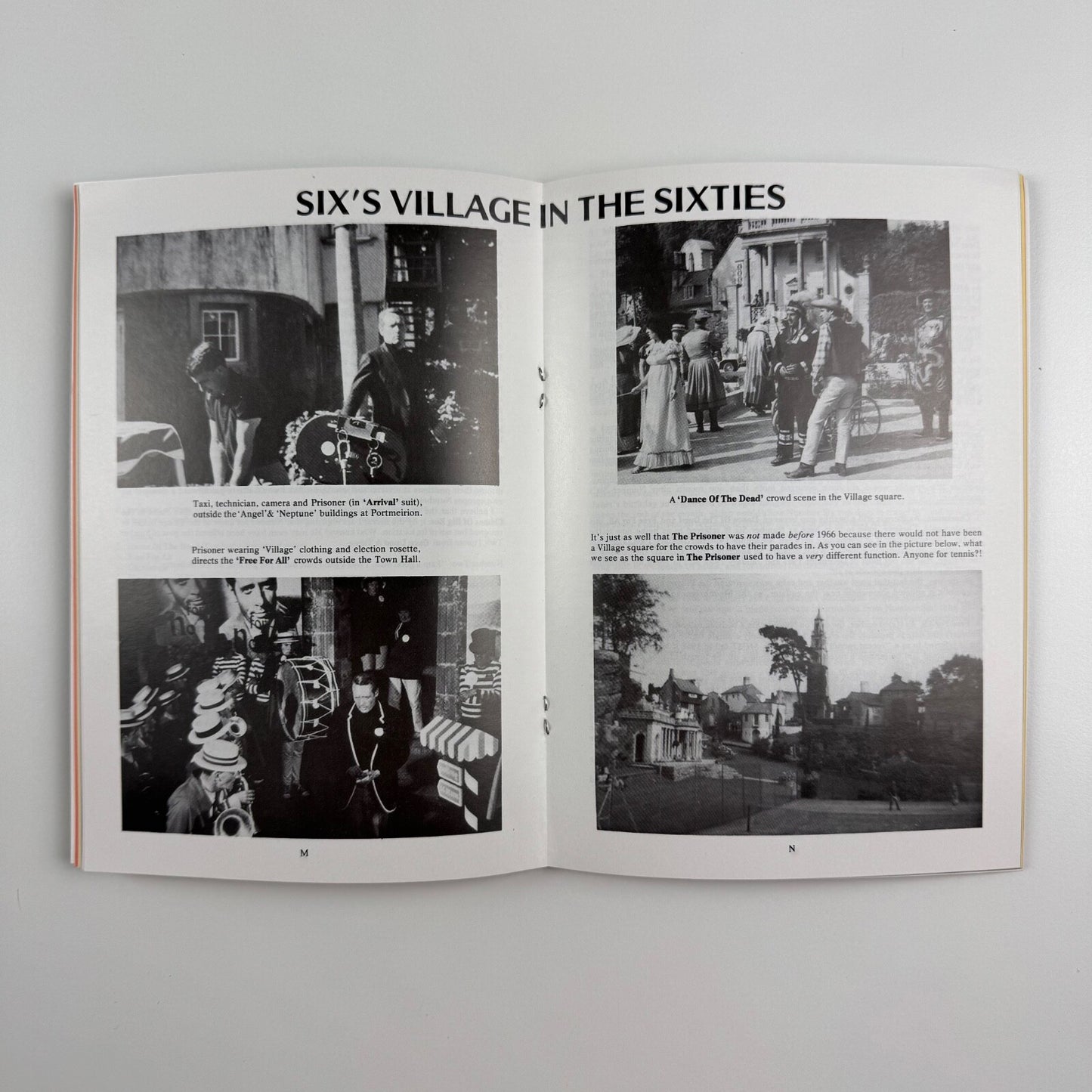 Portmeirion Prisoner Production by Max Hora | Six of One, 1985