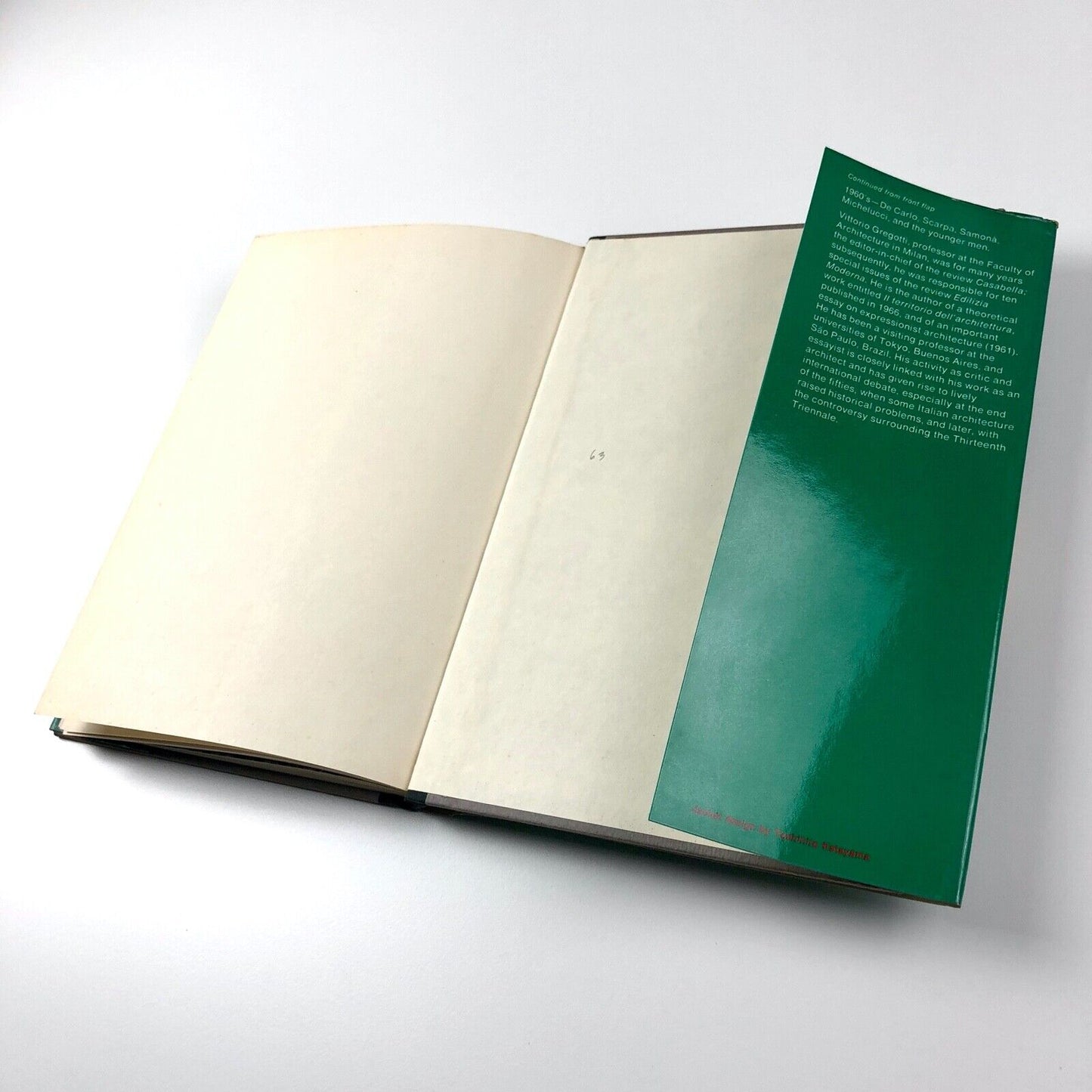 New Directions in Italian Architecture by Vittorio Gregotti | Studio Vista, 1968