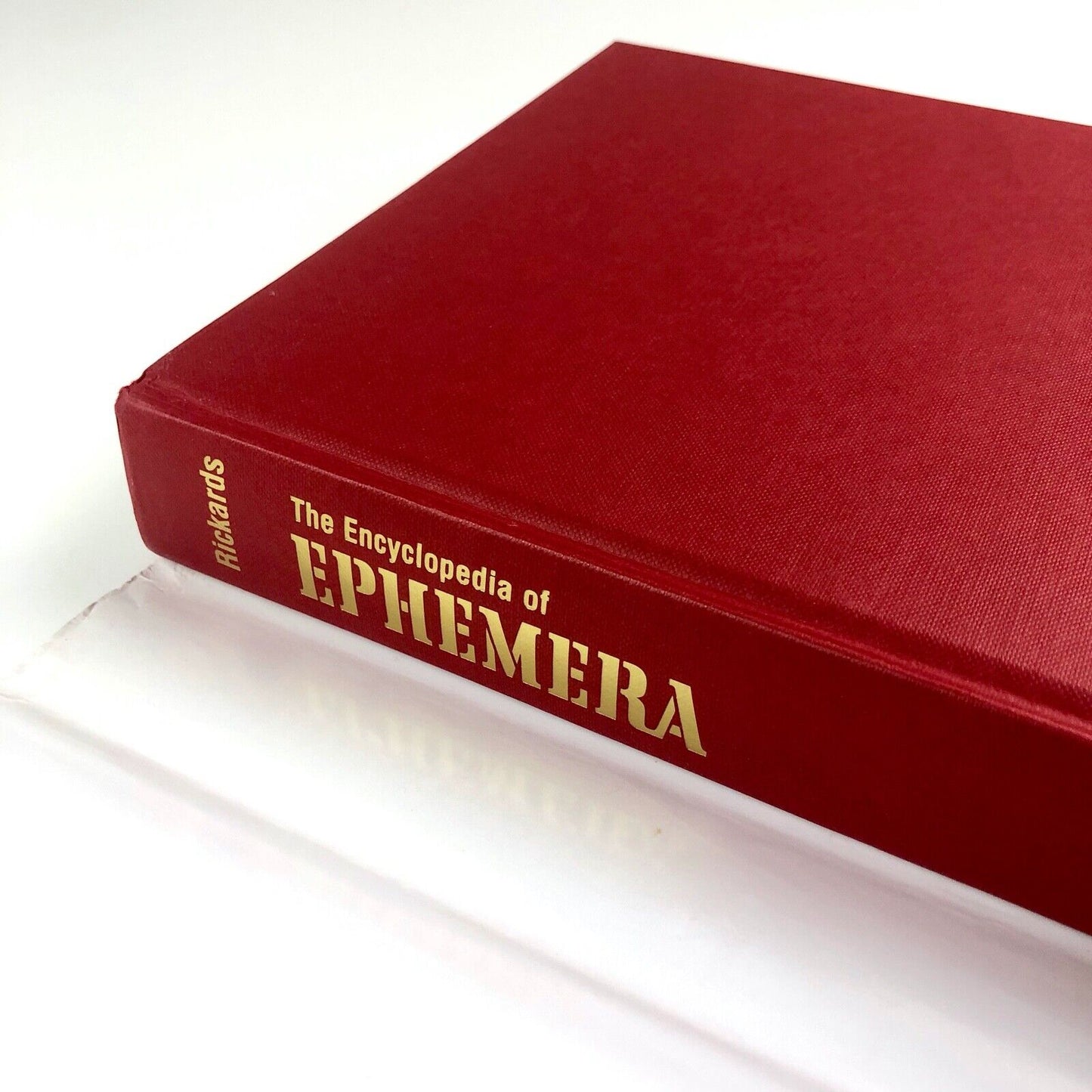 The Encyclopedia of Ephemera | Maurice Rickards / Michael Twyman, 2000