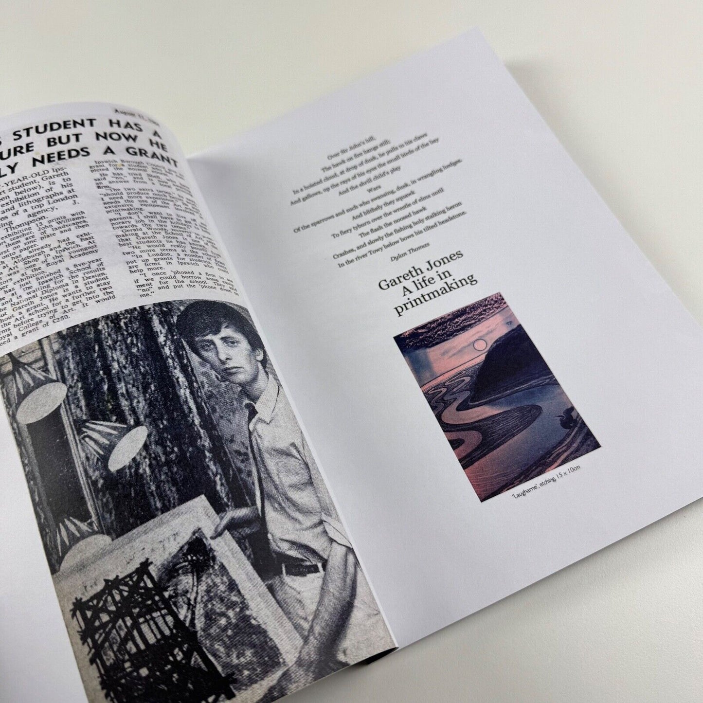 Gareth Jones a life in printmaking and the story of Sudbourne Park Printmakers, 2020
