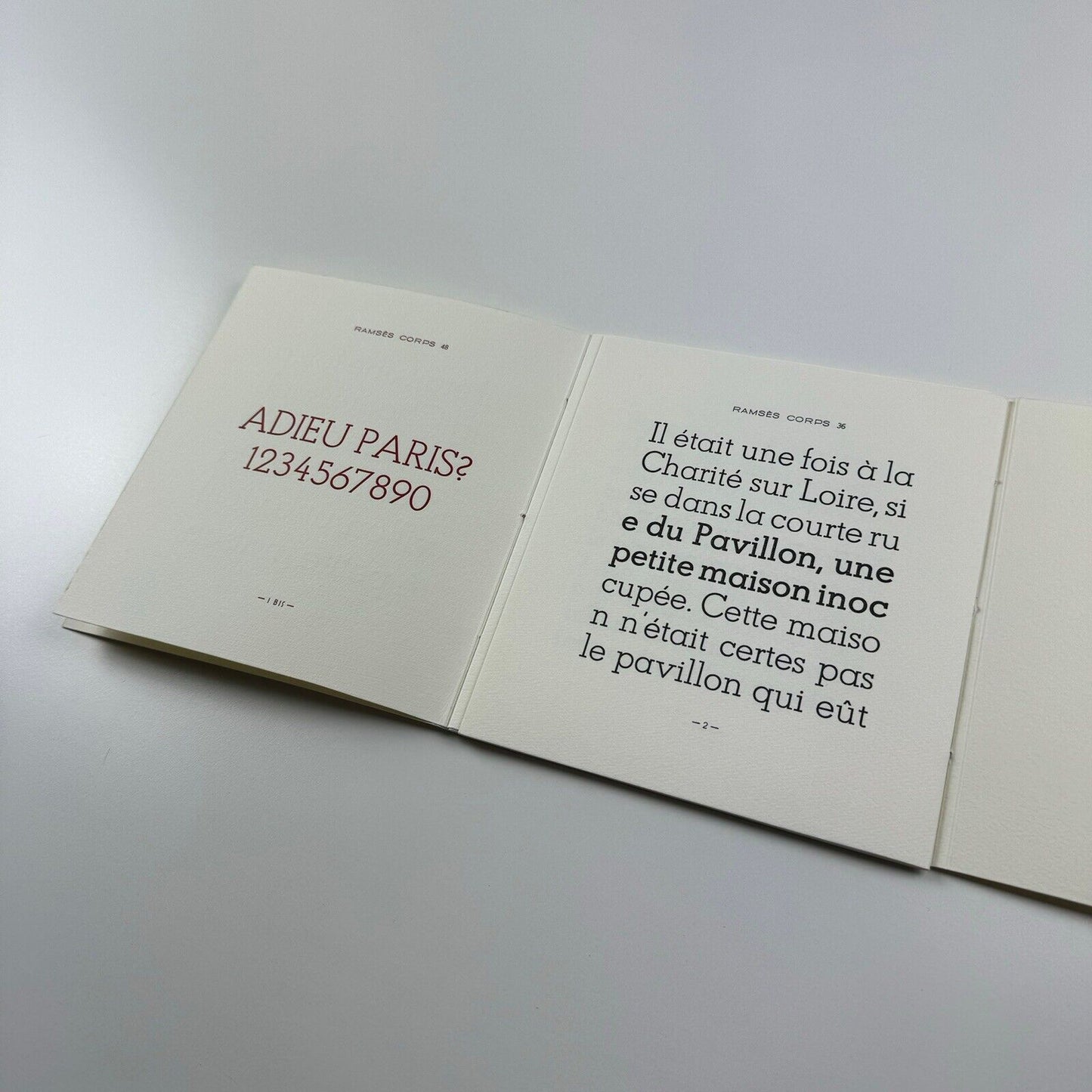 Une Histoire à Rallonges | John Crombie | Kickshaws Press 2004 | limited edition, numbered 30/100