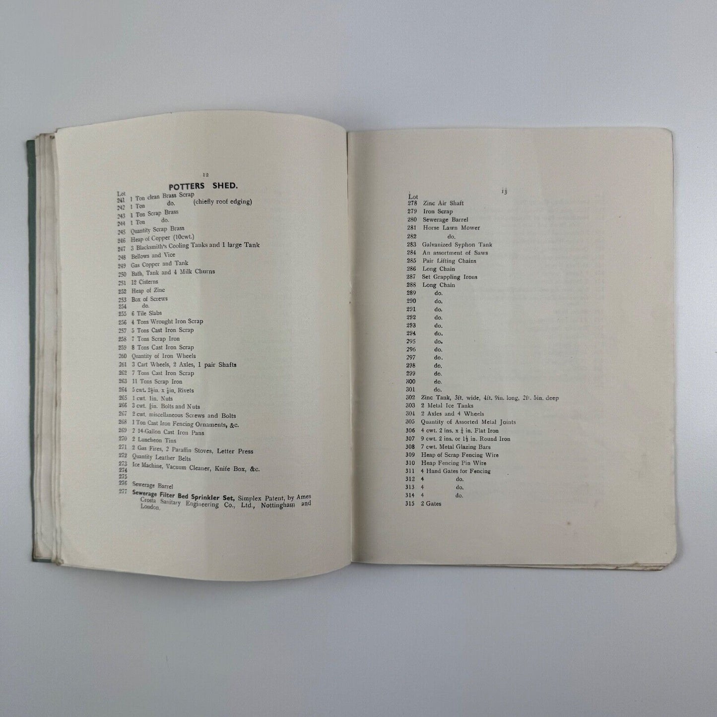 Duke of Portland, K.G. Welbeck Abbey. Catalogue of Surplus Furniture, Handsome Chimney Pieces, Old Oak Panelling, Interior Fittings, and other Effects, April, 1937