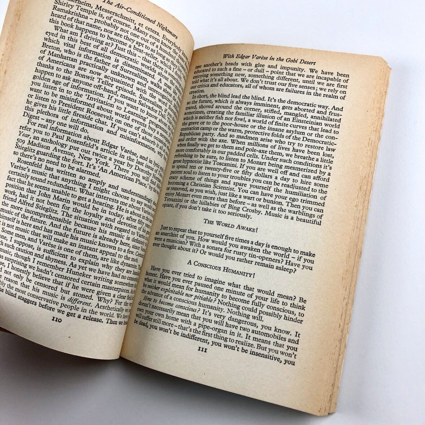 The Air-Conditioned Nightmare by Henry Miller | Panther Books, 1973