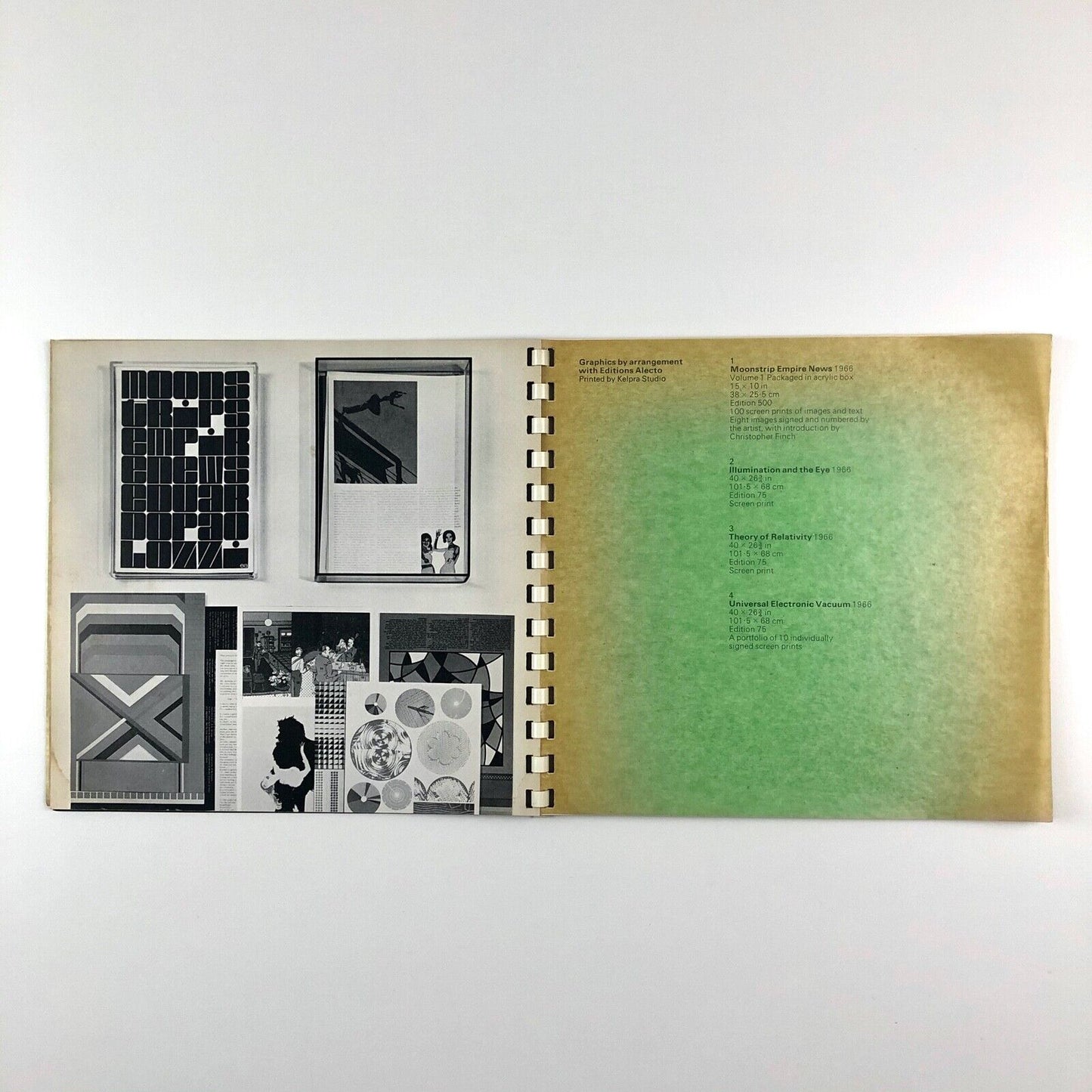 Eduardo Paolozzi sculpture and graphics | Hanover Gallery, London | Exhibition catalogue, 1967
