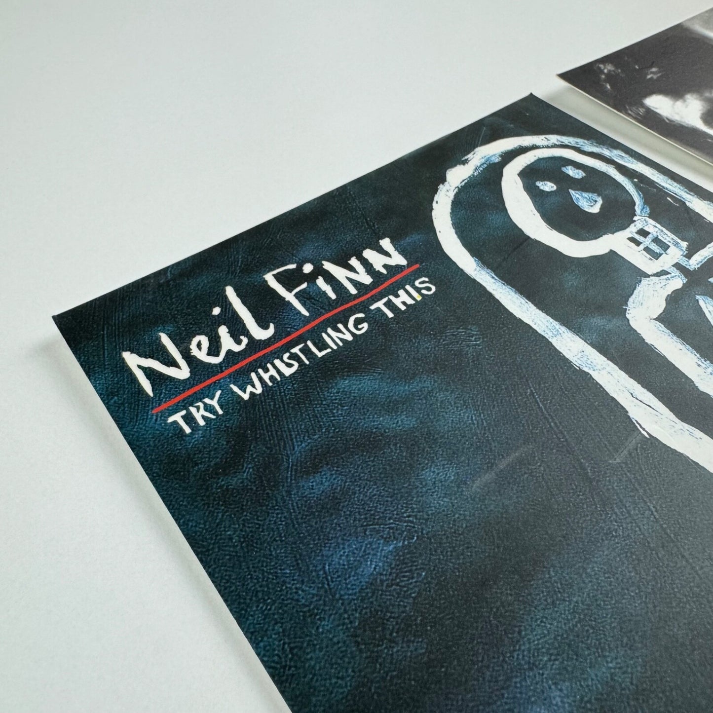 Two promotional cards for musician Neil Finn, undated