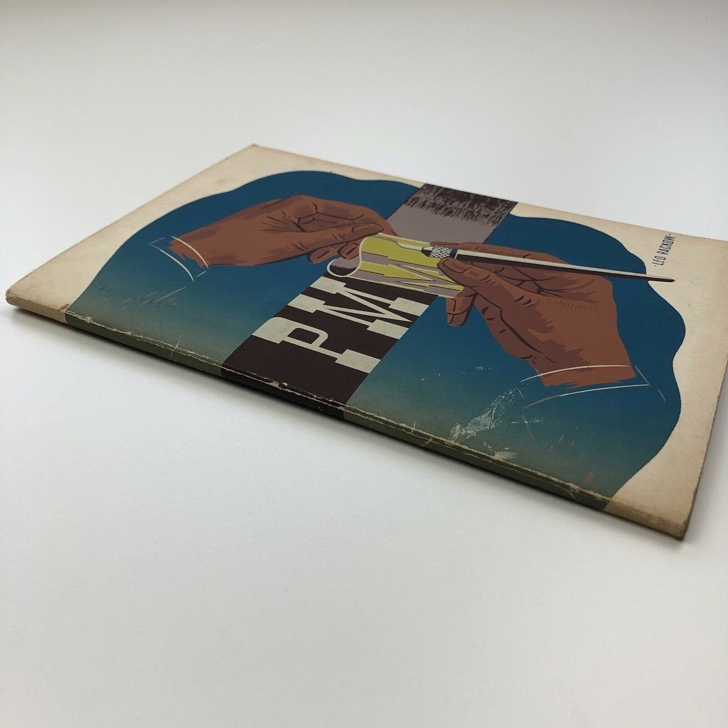 PM AD Journal Dec 1938 - Jan 1939 Vol. 4, no. 10 silk screen printing | cover design by Leo Rackow