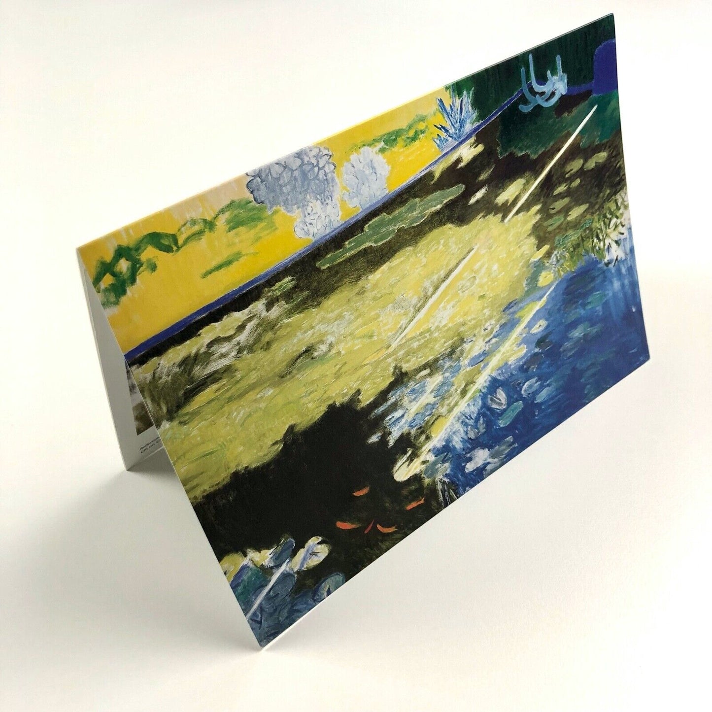 David Michie | Folded card for Mercury Gallery, London exhibition, 1999