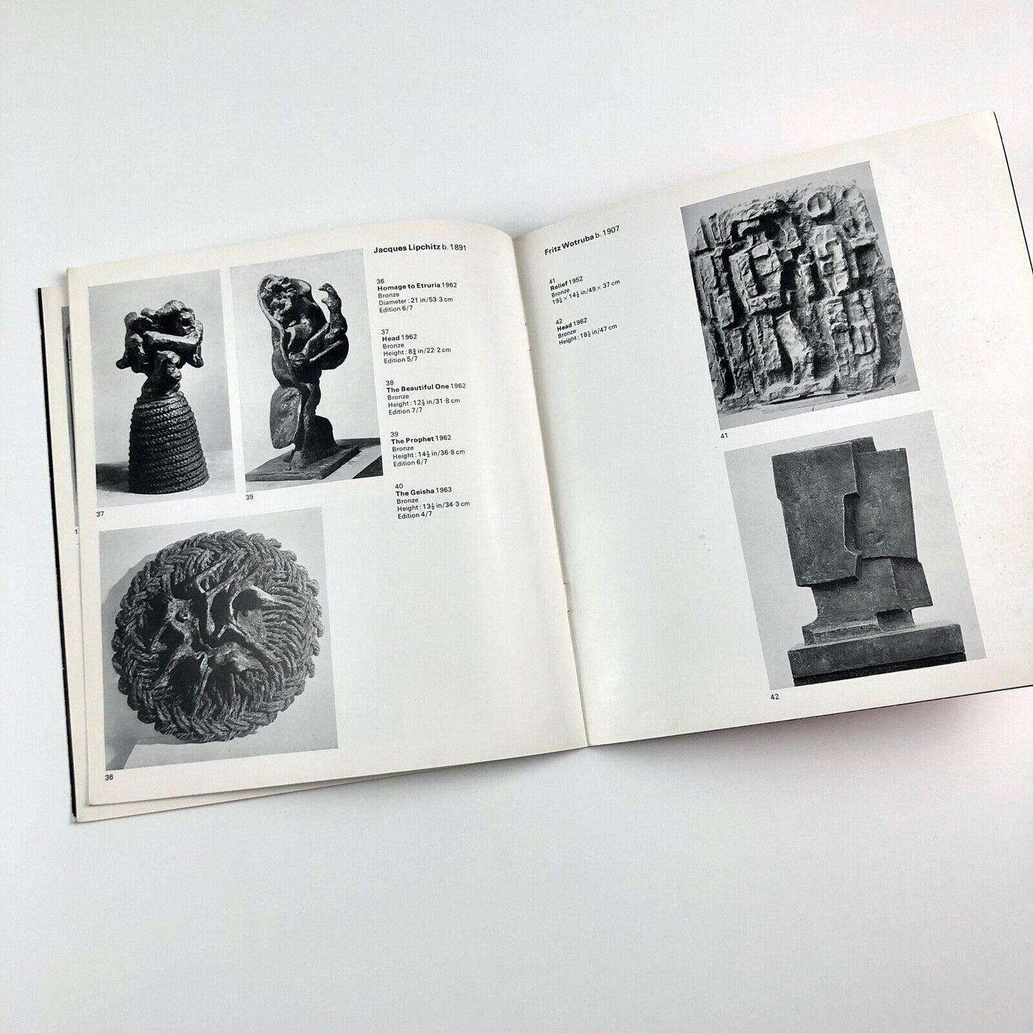 Reliefs, Sculpture | Exhibition catalogue | Marlborough New London Gallery, 1966