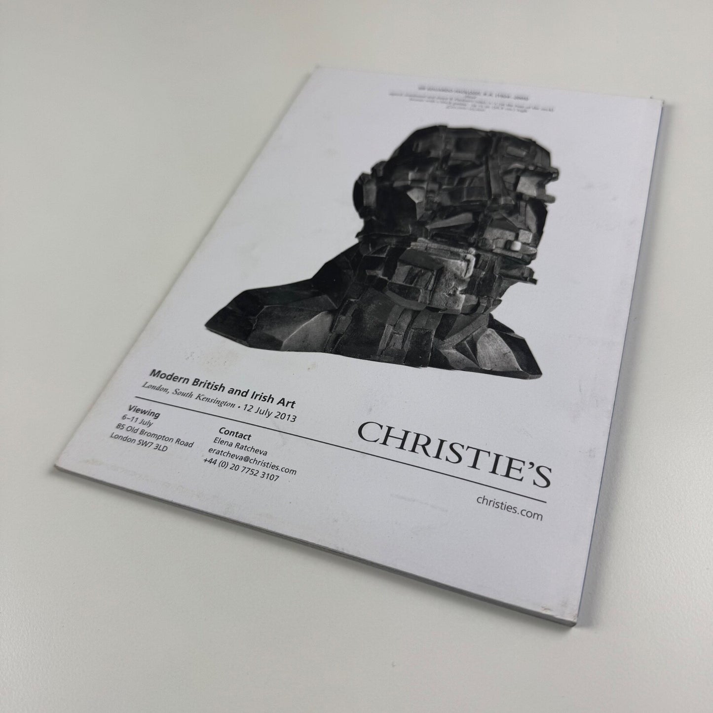 Pallant House Gallery magazine with Eduardo Paolozzi Number 30, July to October 2013