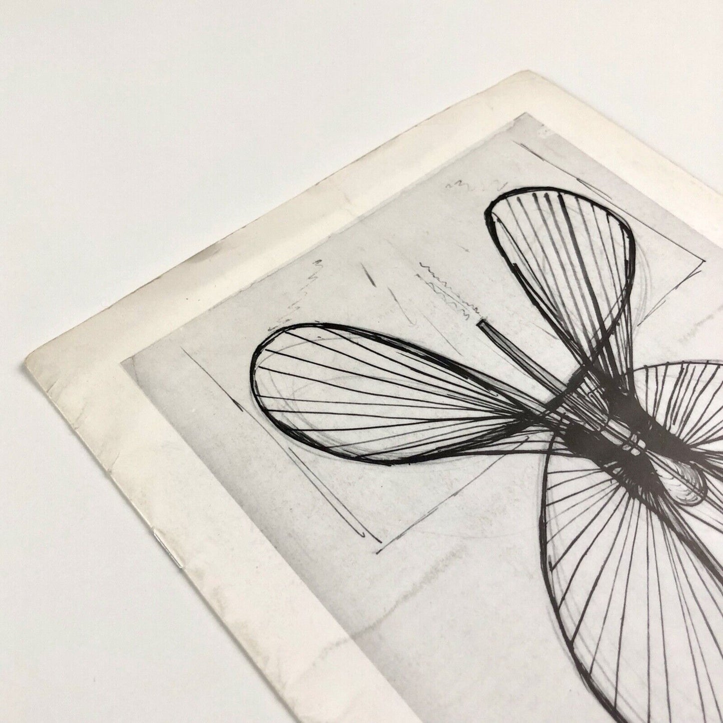 Leaflet for Naum Gabo. The Creative Process | Tate Gallery guide, 1994