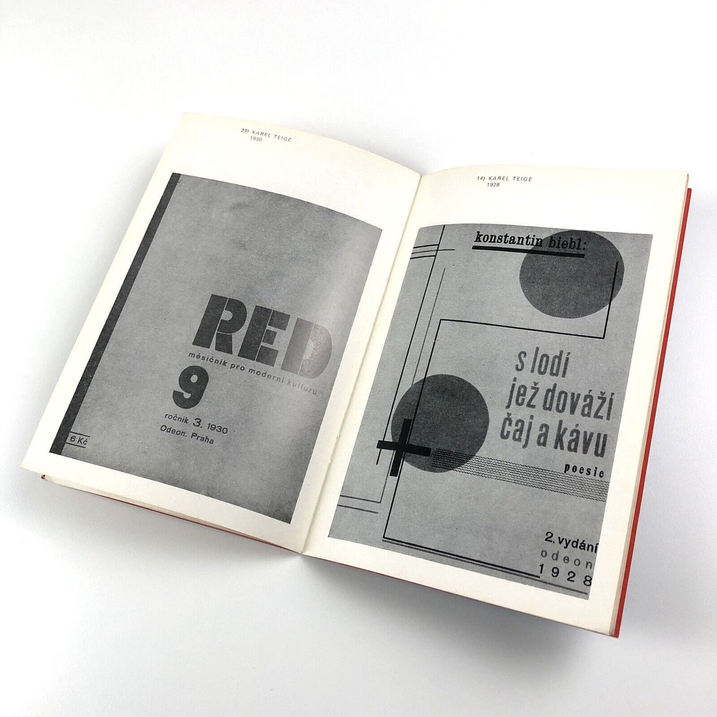 Nowa typografia 1920-1940 Cseska Ksiazka Okresu Konstruktyvizmu | edited by Jan Rous | Muzeum Narodowe we Wrocławiu, 1980