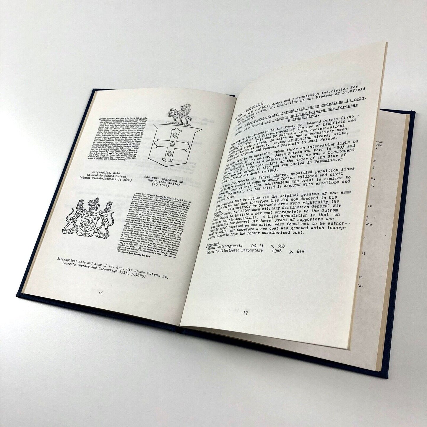 Notes on the Armorial Engraving on Silver | Birmingham Assay Office | H J Allen, 1982