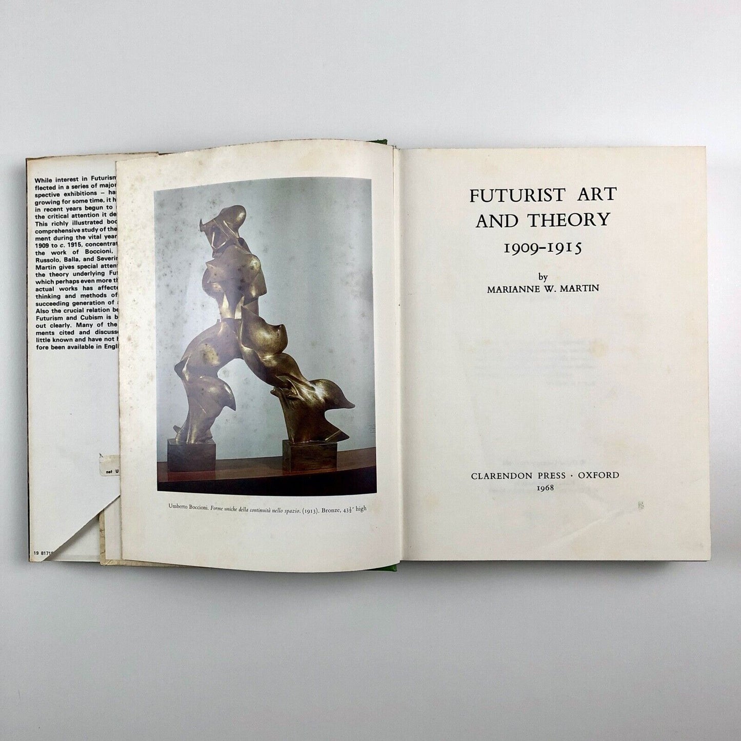 Futurist Art and Theory by Marianne W. Martin | Clarendon Press, 1968