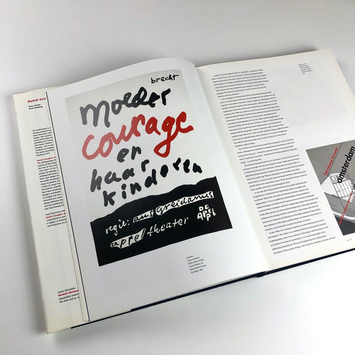 Dutch Graphic Design | Kees Broos, Paul Hefting | Hardcover, 1993
