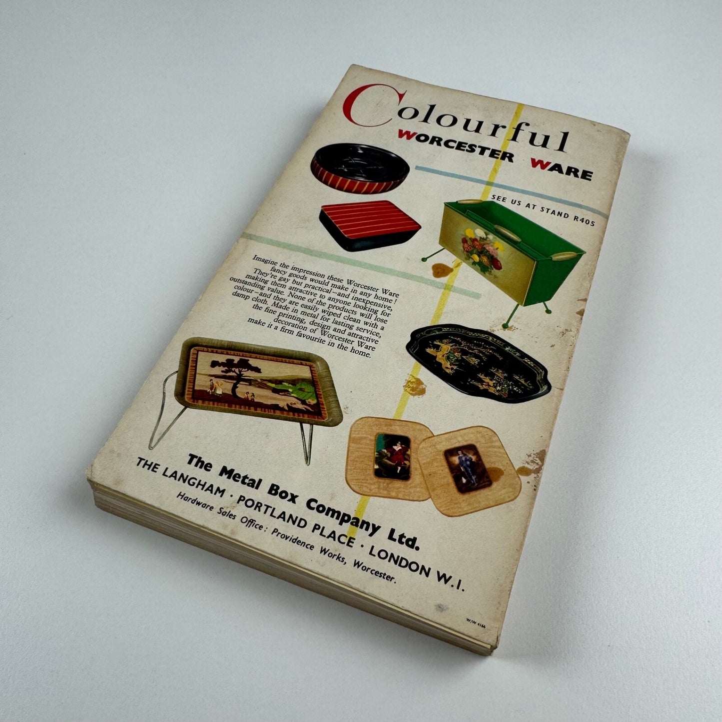 British Industries Fair BIF 1956. Earls Court, London guidebook covering the event organised by British Industries Fair Limited between 22 February and 2 March 1956