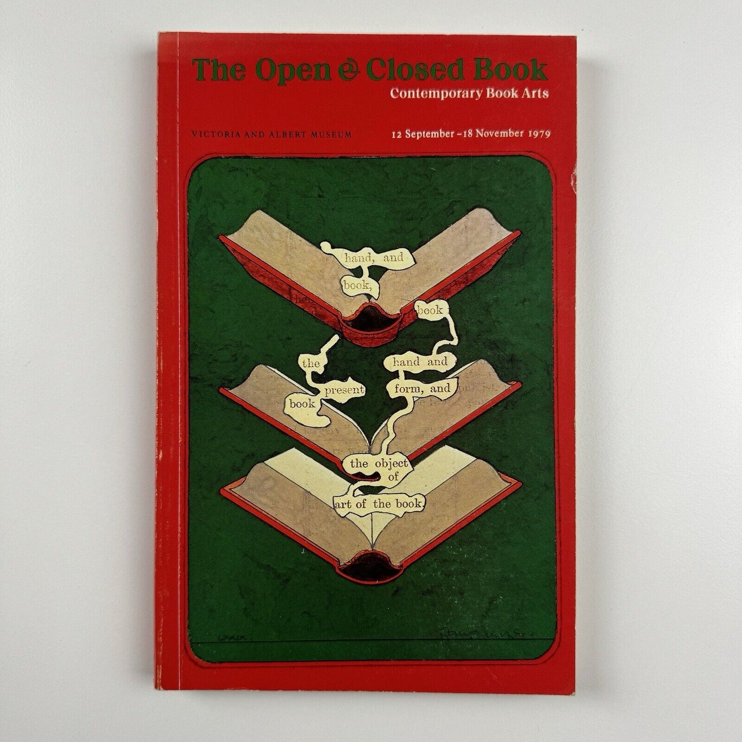 The Open & Closed Book. Contemporary Book Arts | Victoria & Albert Museum, 1979