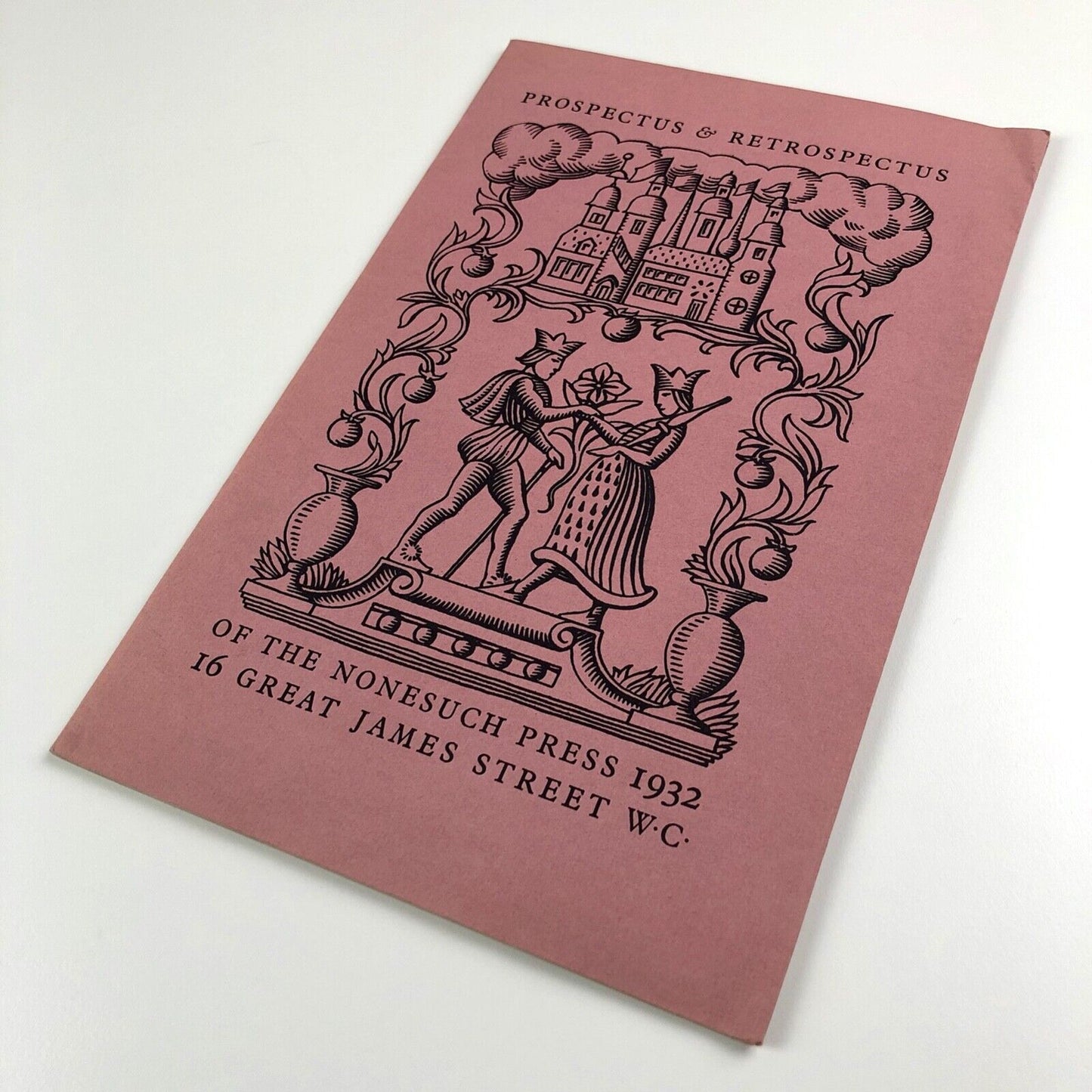 Prospectus & Retrospectus of the Nonesuch Press, 1932