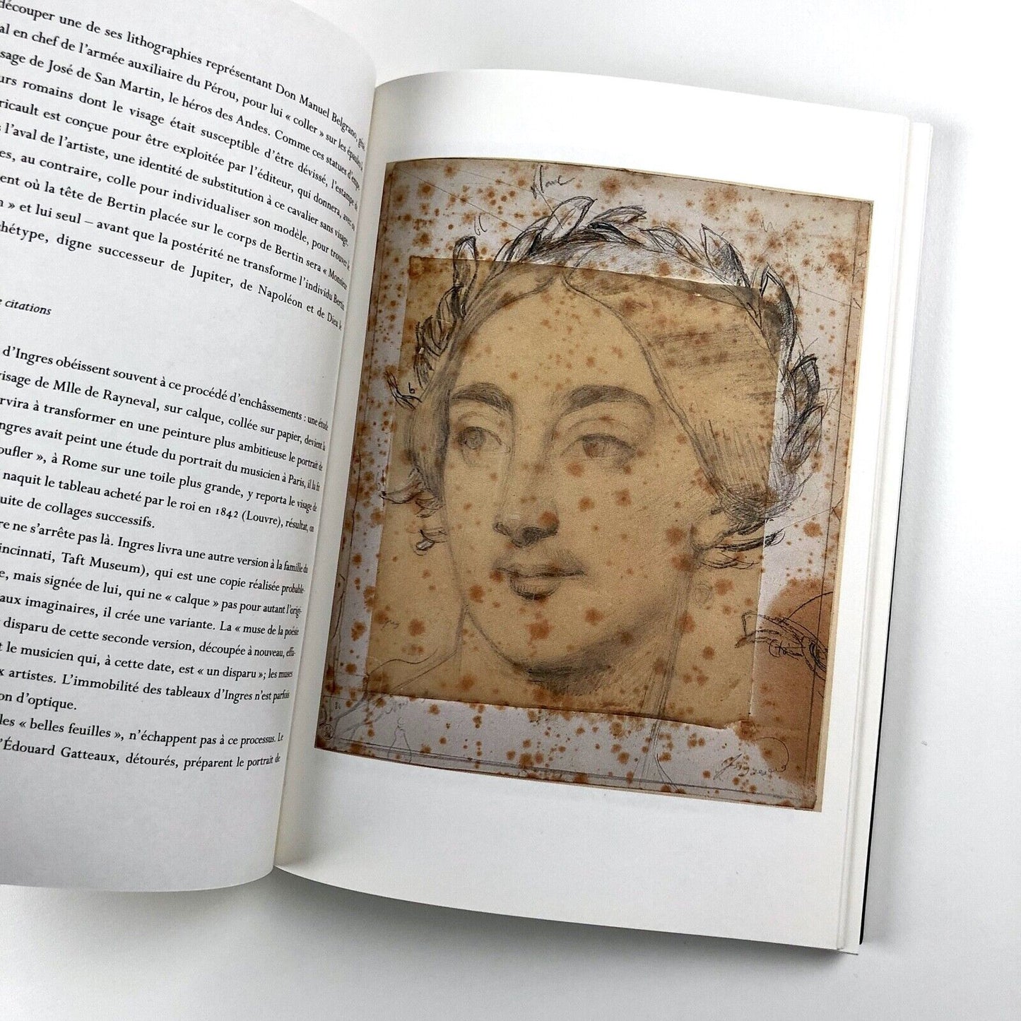 Ingres Collages. Dessins d’Inges de Musée de Montauban | Adrien Goetz, 2006