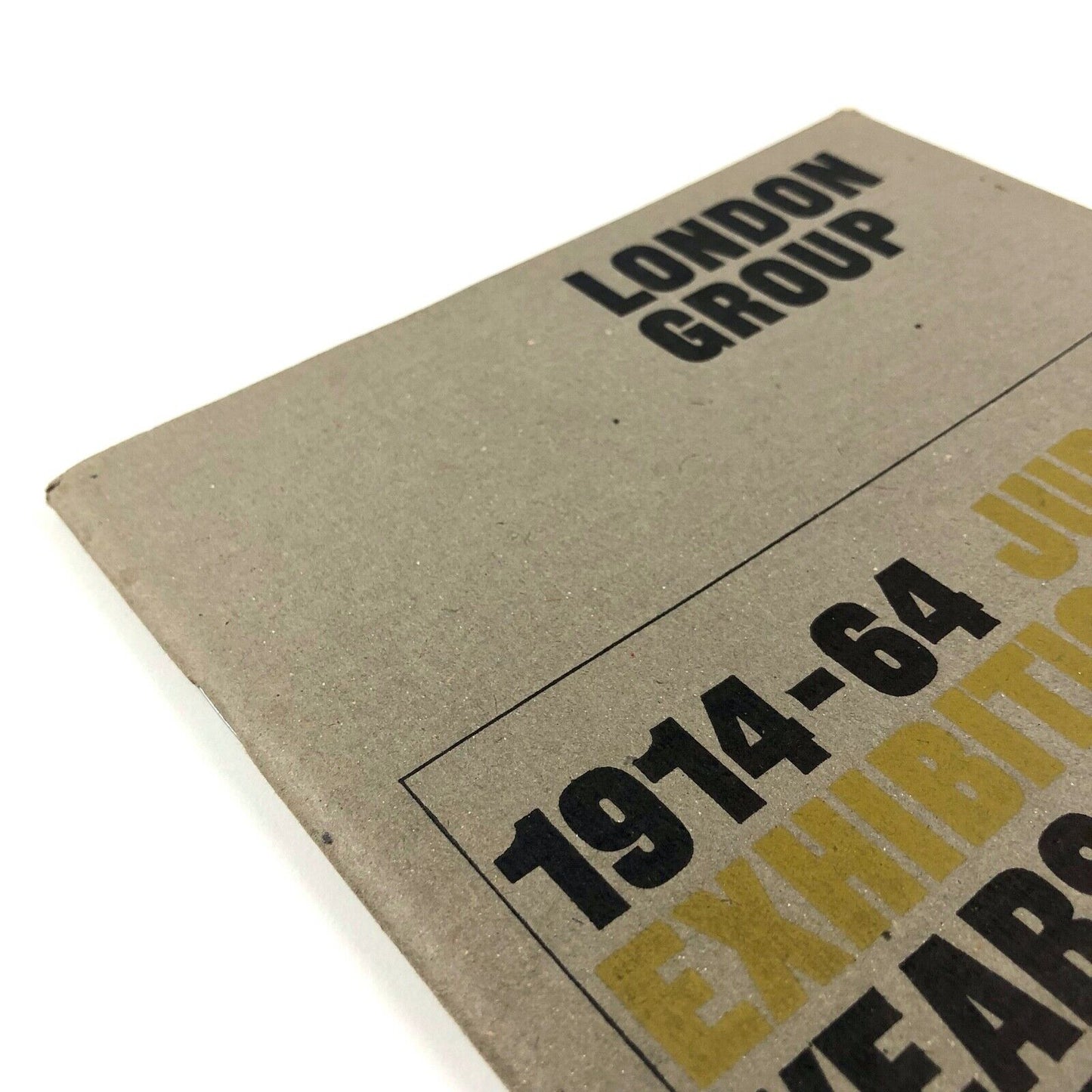 London Group 1914-1964 – Fifty Years of British Art | Tate Gallery catalogue booklet, 1964