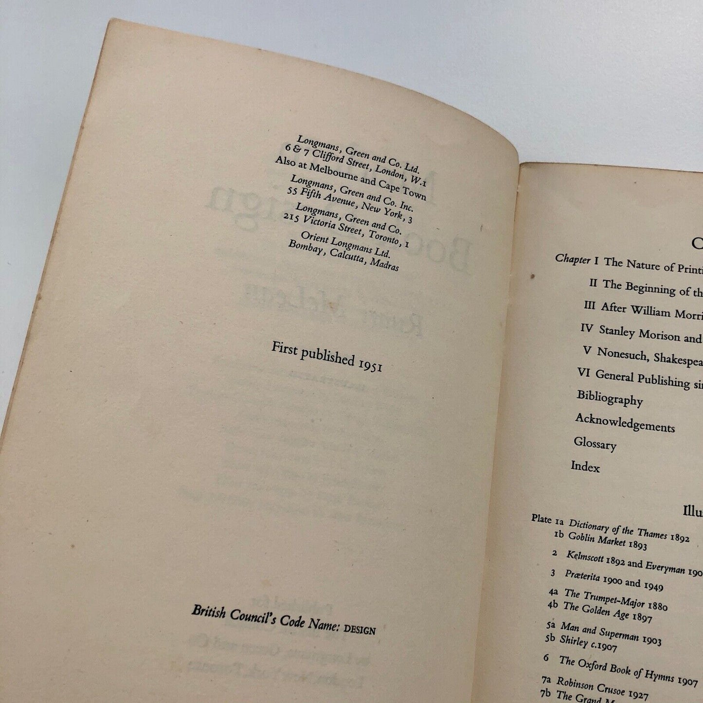 Modern Book Design by Ruari McLean | The British Council, 1951 | Colin Banks