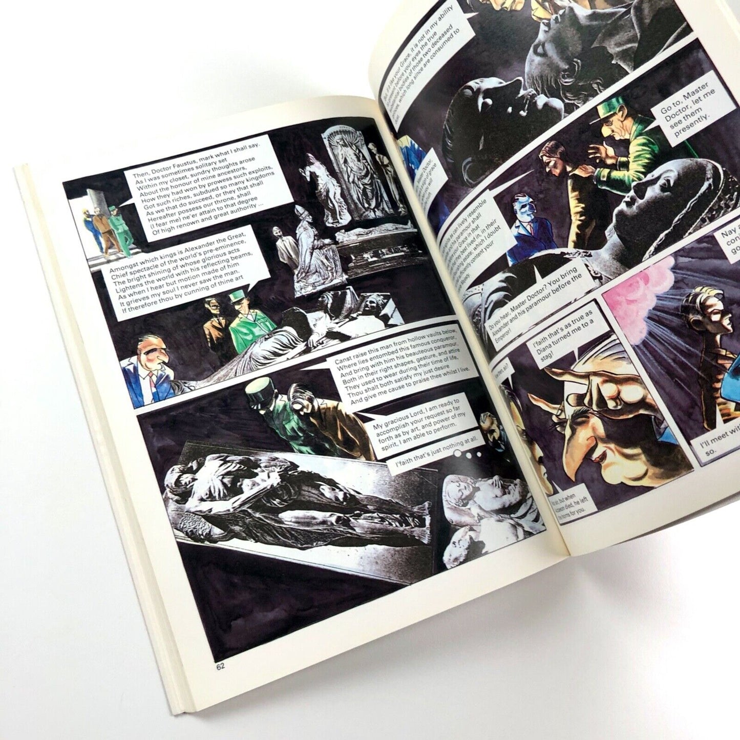 Dr Faustus illustrated by Oscar Zarate | Marlowe | Abacus / Sphere, 1986