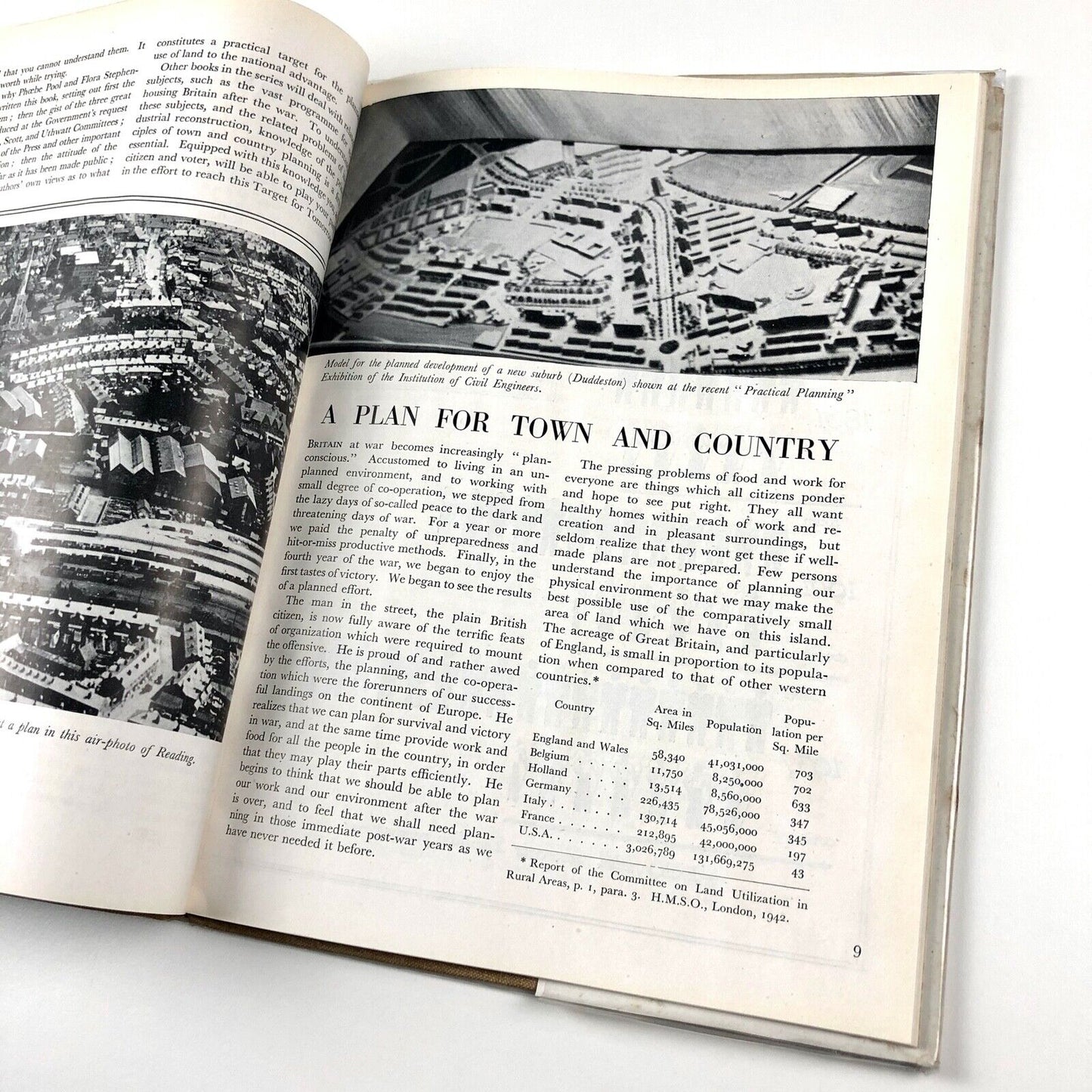 A Plan for Town and Country by Phoebe Pool & Flora Stephenson | Abram Games, 1944