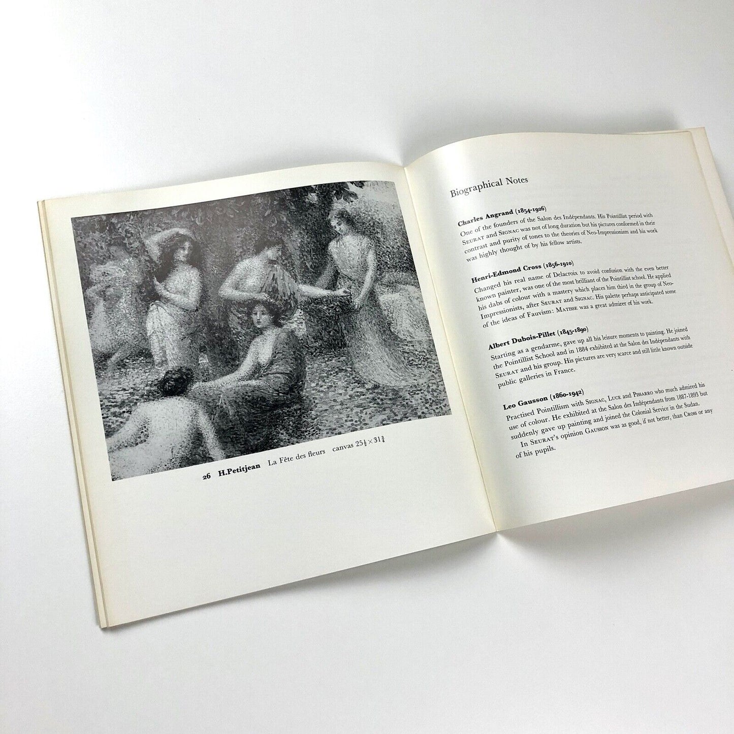 Pointillisme | Dorton House School exhibition | Arthur Tooth catalogue, 1966