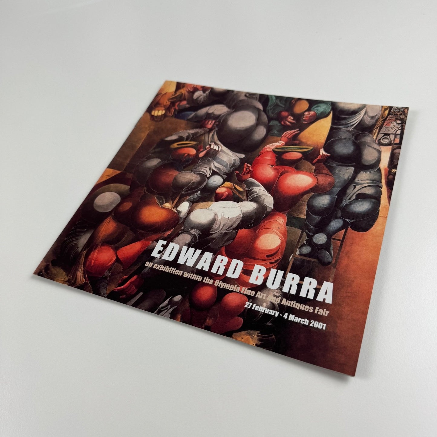 Leaflet Edward Burra | Olympia Fine Art and Antiques Fair, 2001