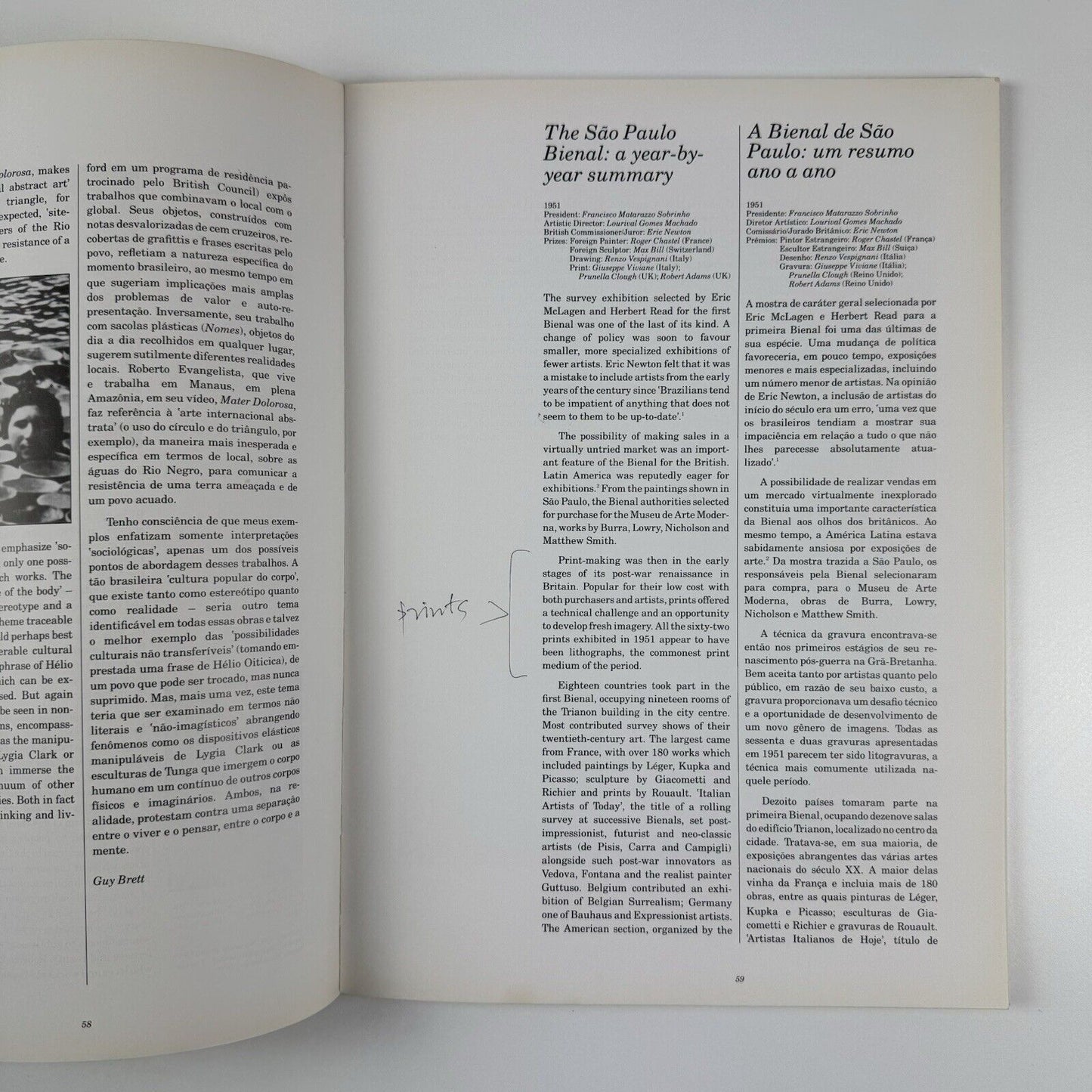 Britain and the Sao Paulo Bienal 1951-1991 | British Council, 1991