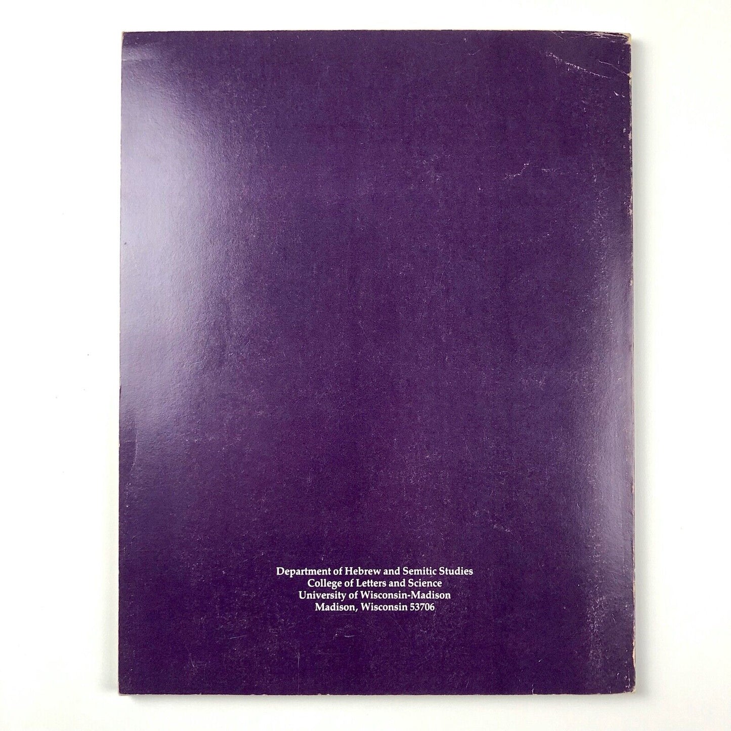 Sign, Symbol, Script – An Exhibition on the Origins of Writing & the Alphabet | Department of Hebrew and Semitic Studies, University of Wisconsin, 1984