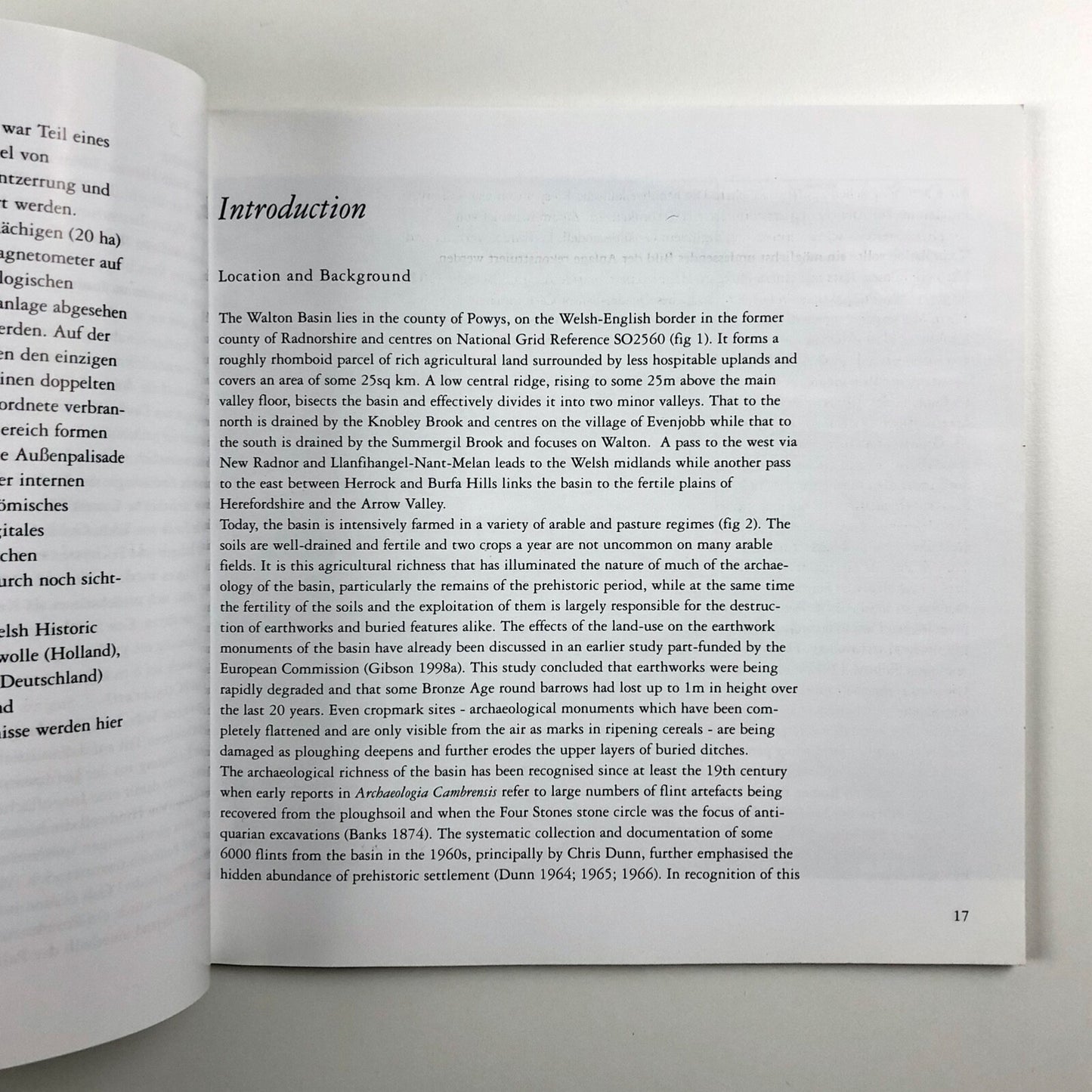 The Walton Basin – Survey at the Hindwell Neolithic Enclosure | Alex Gibson 1999