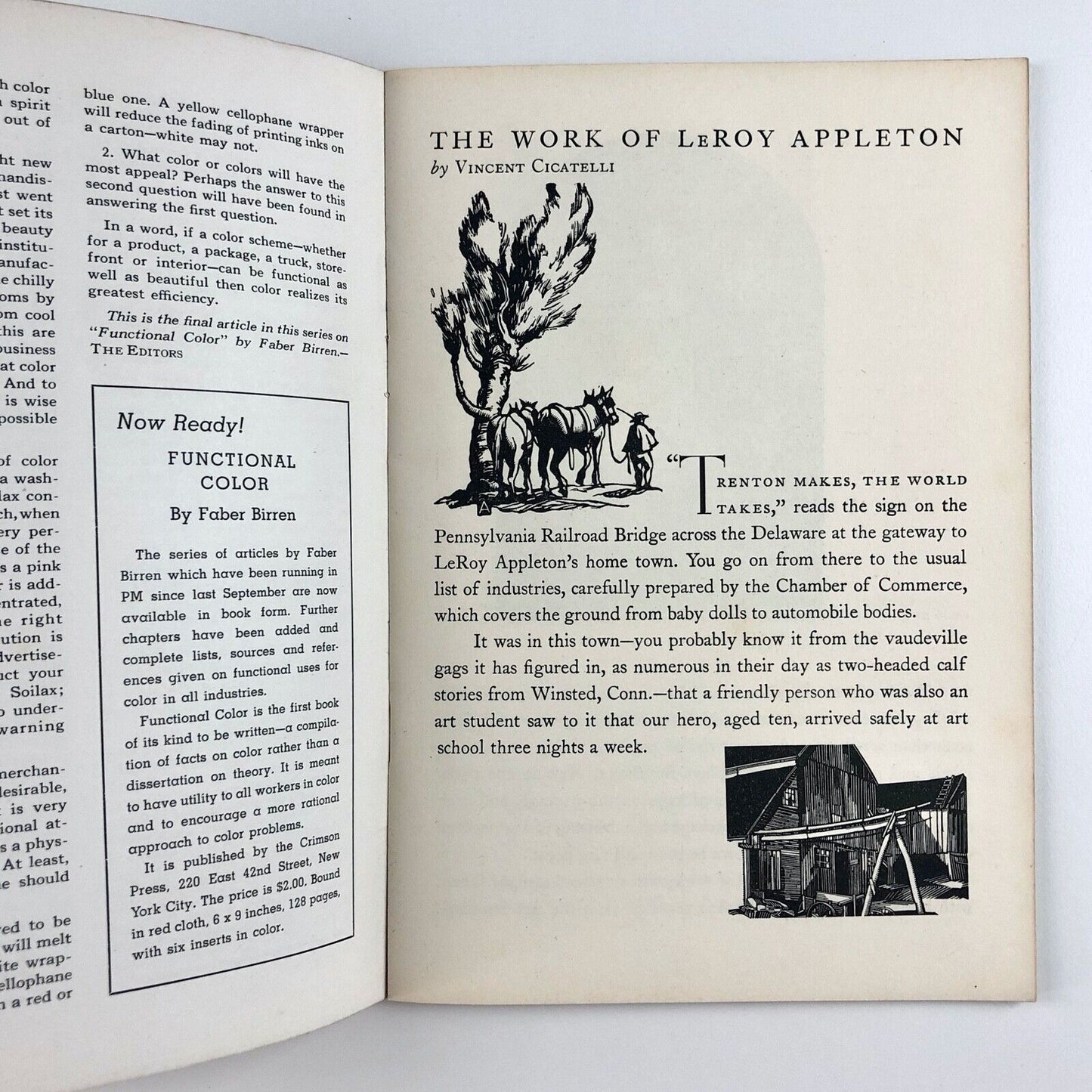 PM No.33 – An intimate journal for production managers, art directors and their associates | Volume III, Number 9 | May 1937 | Edited by Robert L. Leslie and Percy Seitlin