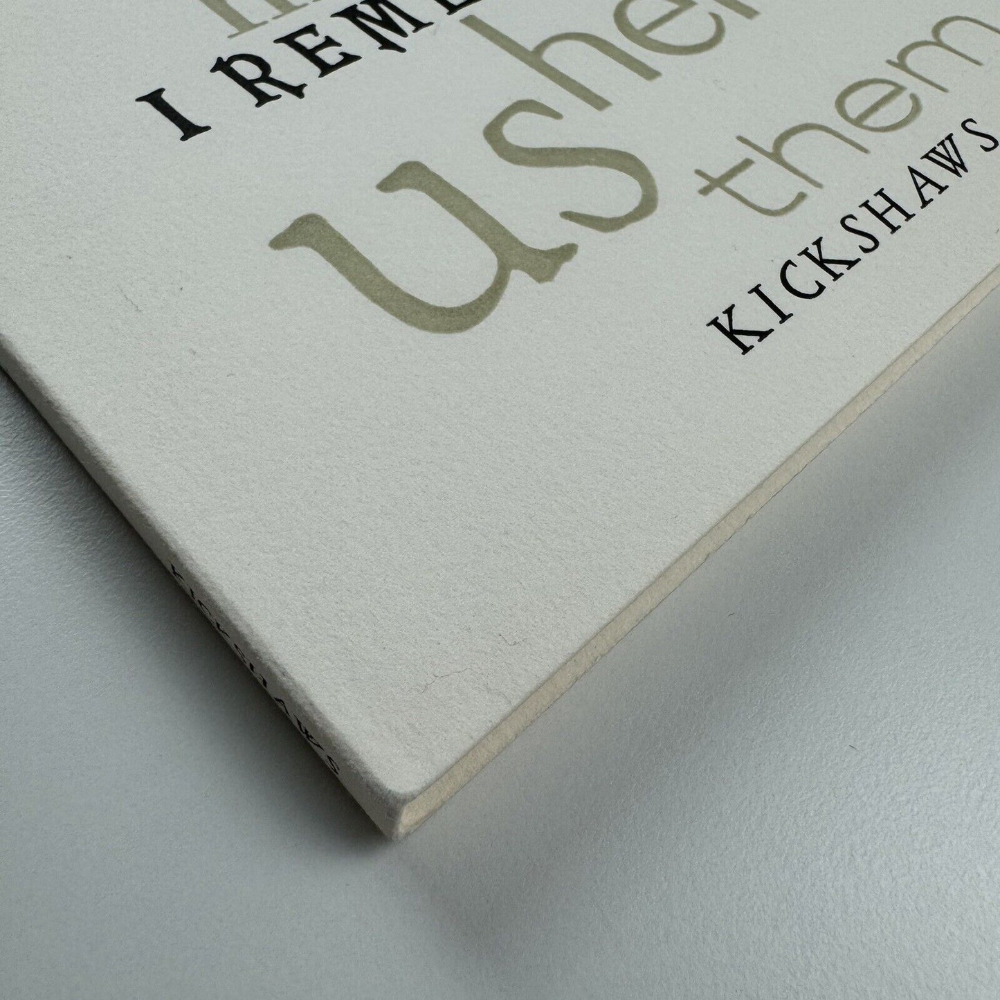 I Remember (you, him, her, us, them) by John Crombie | Kickshaws, Paris, 1991 | No. 63/135