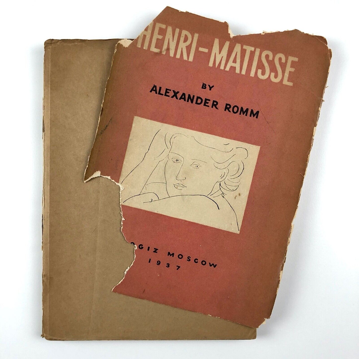 Henri Matisse by Alexander Romm Isogiz, Moscow, 1937 | Possibly inscribed by Carel Weight to Ruskin Spear