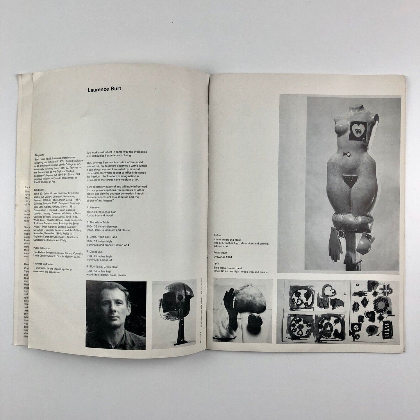 The Inner Image Paintings by the Leicester Group Grabowski Gallery 1964 | Cristina Bertoni, Laurence Burt, Michael Chilton, Tom Hudson, Victor Newsome, Michael Sandle, and Terry Setch